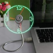 پنکه ساعت نشان مدل USB Clock Fan