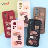 قاب سولید کیس Xiaomi 12 / 12s عروسکی پاستیلی محافظ لنزدار