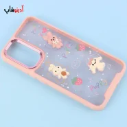 قاب شفاف سامسونگ A54 شاینی متال ایرون عروسک برجسته