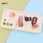 قاب سولید کیس سامسونگ S21 Fe عروسکی پاستیلی محافظ لنزدار