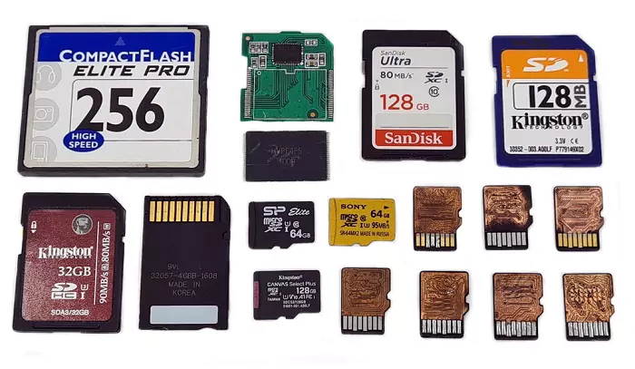 انواع کارت حافظه و کاربرد آنها | کارت حافظه چیست ؟