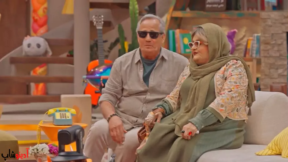 اکبر عبدی زن مجید مظفری شد! برنامه جوکر + فیلم و عکس