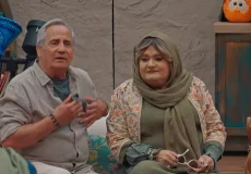 اکبر عبدی زن مجید مظفری شد! برنامه جوکر + فیلم و عکس