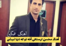 آهنگ محسن لرستانی آخه تو که تنها نمیشی