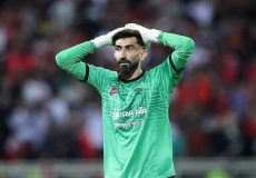 توقف محرومیت علیرضا بیرانوند توسط دادگاه عالی ورزش (CAS)