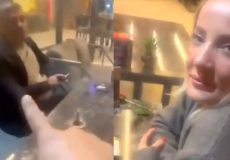 لحظه‌ای که زن مچ همسرش را حین خیانت گرفت