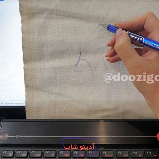 انتقال طرح روی پارچه گلدوزی روشن