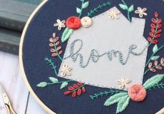 قیمت گلدوزی با دست