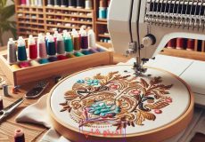 نخ مناسب گلدوزی با چرخ کدام است؟