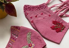 درآمد گلدوزی با دست