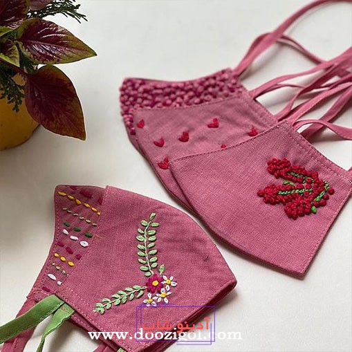 درآمد گلدوزی با دست