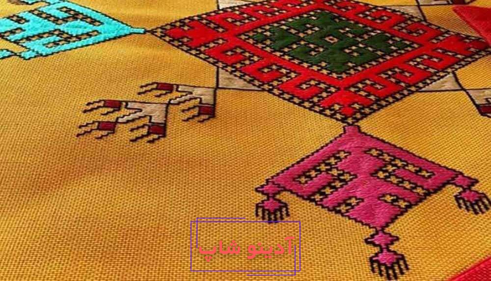 آموزش سوزن دوزی بلوچی