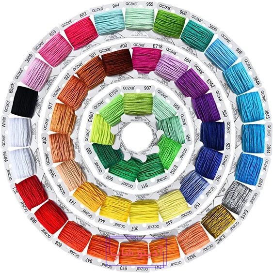 نخ مناسب برای گلدوزی