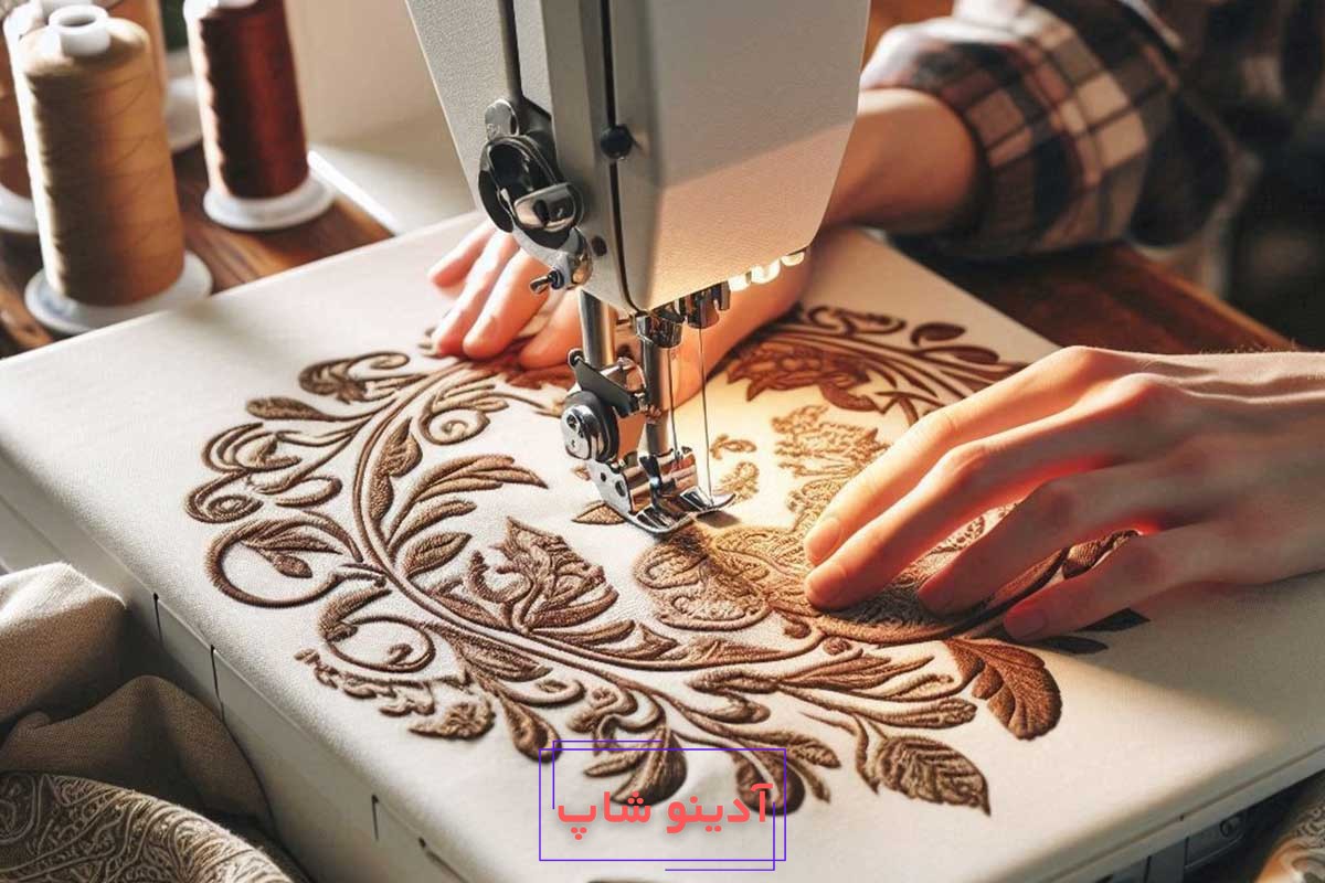 گلدوزی طرح‌های ترکیبی و آزاد