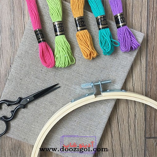 تجهیزات گلدوزی