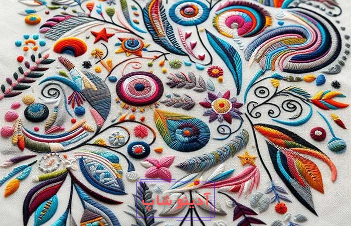 بهترین پارچه‌ها برای گلدوزی