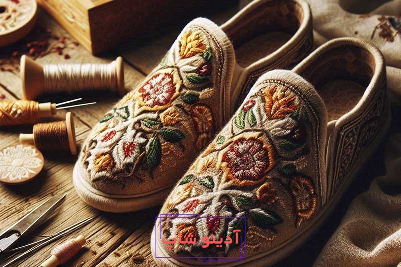 چرا گلدوزي روي گيوه خاص و جذاب است؟