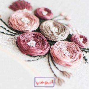 آموزش دوخت رز عنکبوتی
