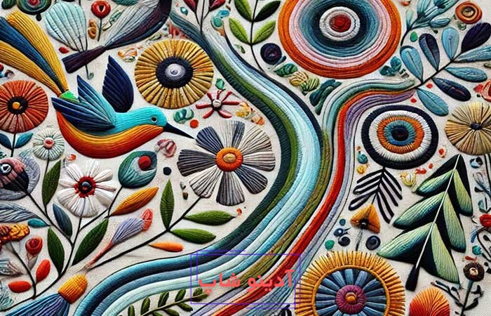 پیشنهاد پارچه برای تکنیک‌های مختلف گلدوزی