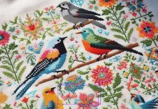 آموزش شماره دوزی رومیزی