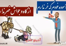 آسوده خودم که خر ندارم