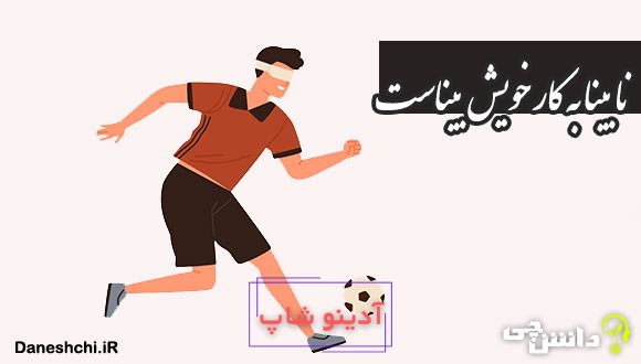 نابینا به کار خویش بیناست