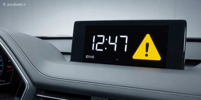 آموزش حل مشکل ساعت مانیتور ماشین برای همیشه