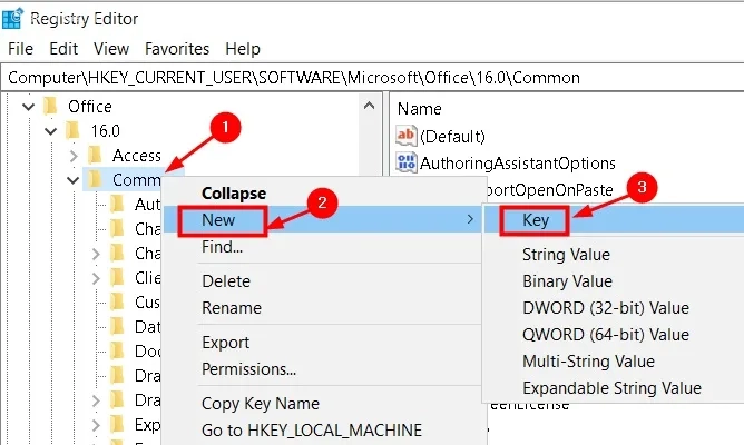 رفع ارور word couldn't start last time با کمک رجیستری