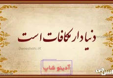 دنیا دار مکافات است