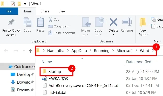 حذف فایل ها در مسیر راه‌اندازی برنامه