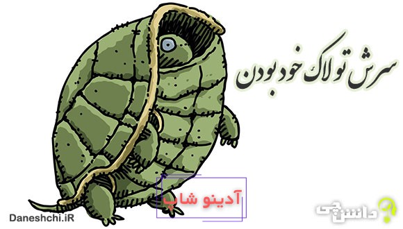 سرش تو لاک خود بودن