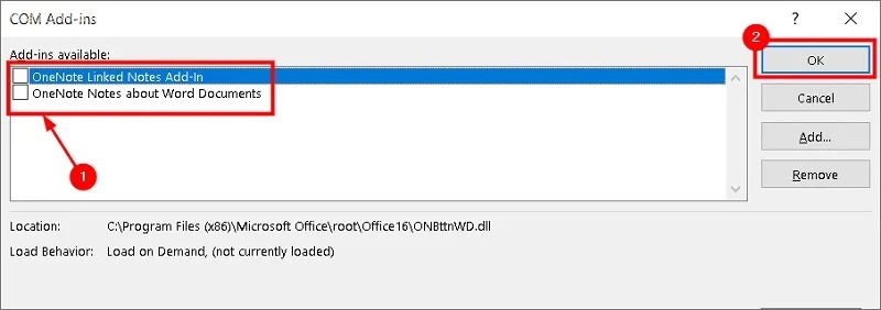 رفع مشکل باز نشدن ورد با غیرفعال کردن افزونه ها در حالت سیف مد