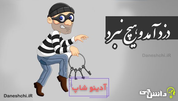 دزد آمد و هیچ نبرد