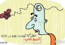 معنی عقل که نیست جون در عذابه