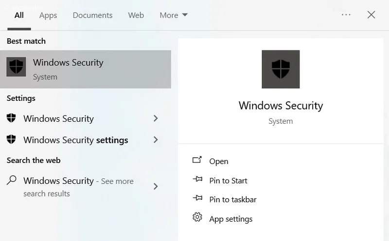 غیرفعال کردن فایروال رفع ارور this site can't be reached در ویندوز ۱۰