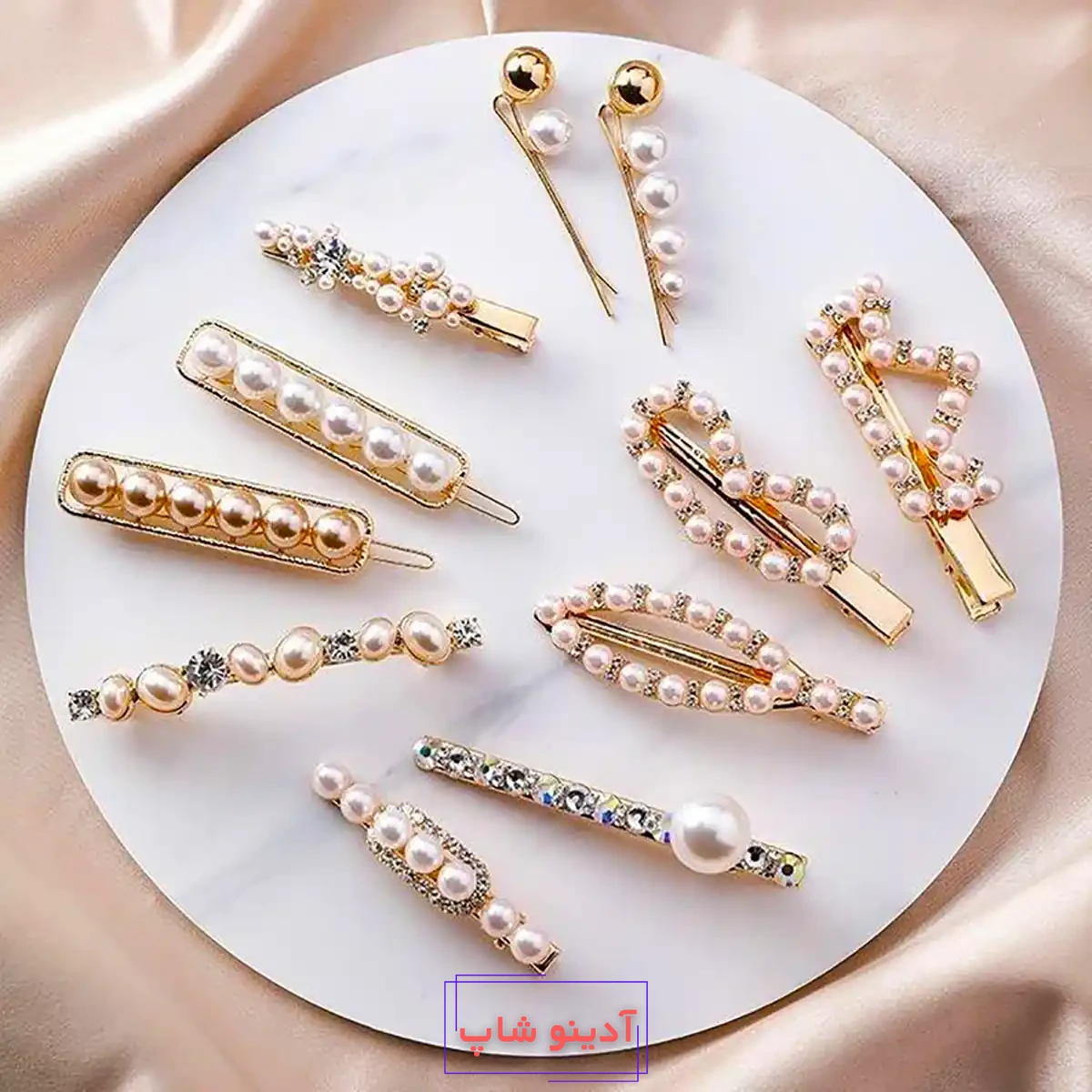 گیره مو مرواریدی ترند