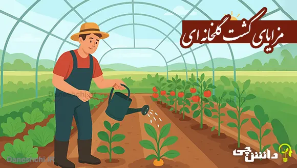 تحقیق در مورد کشت گلخانه ای و مزایای آن