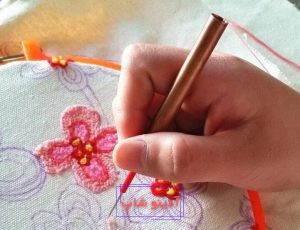 آموزش کار با سوزن پانچ