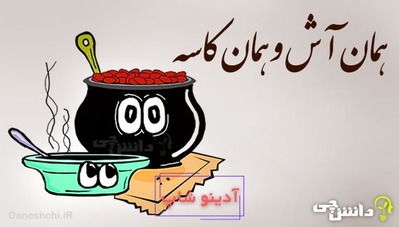 همان آش و همان کاسه