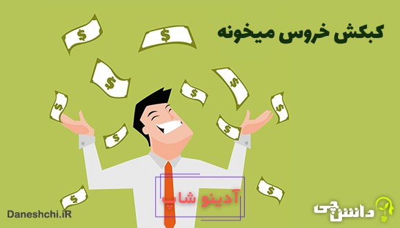 معنی کبکش خروس میخونه