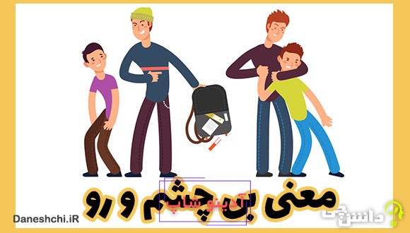 ضرب المثل بی چشم و رو