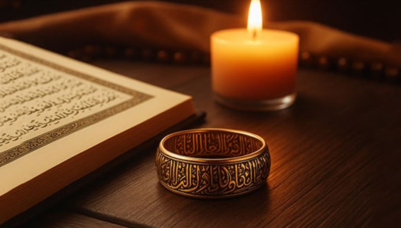 حرز صغیر امام جواد روی حلقه