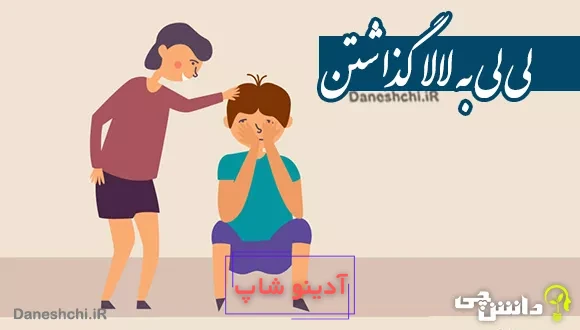 ضرب المثل لی لی به لالا گذاشتن