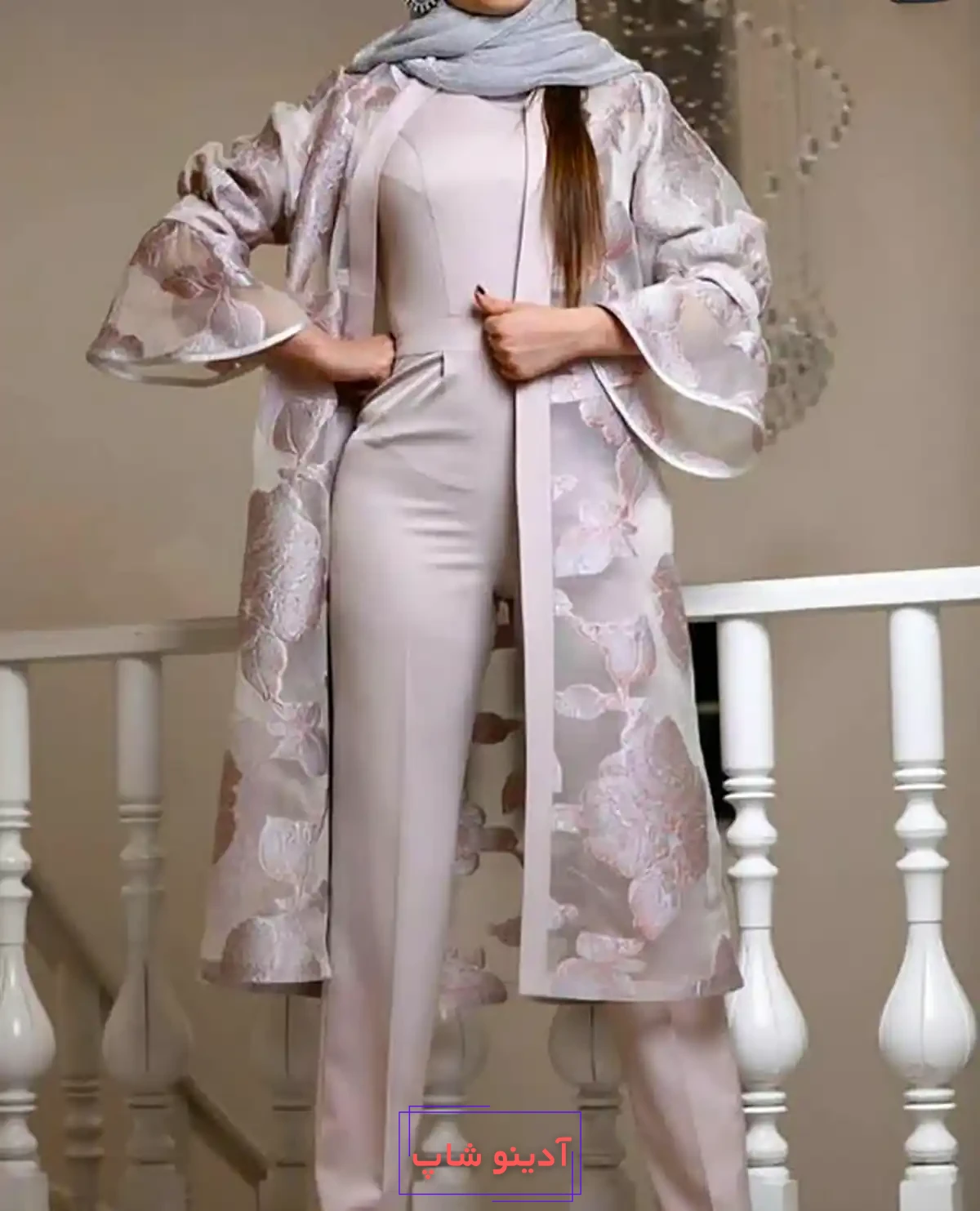مانتو گلدار شیک زنانه