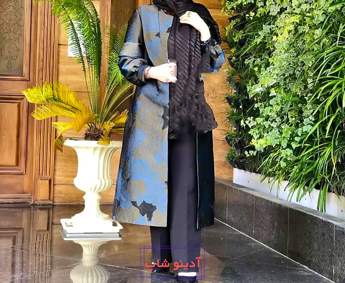 مانتو گلدار شیک زنانه