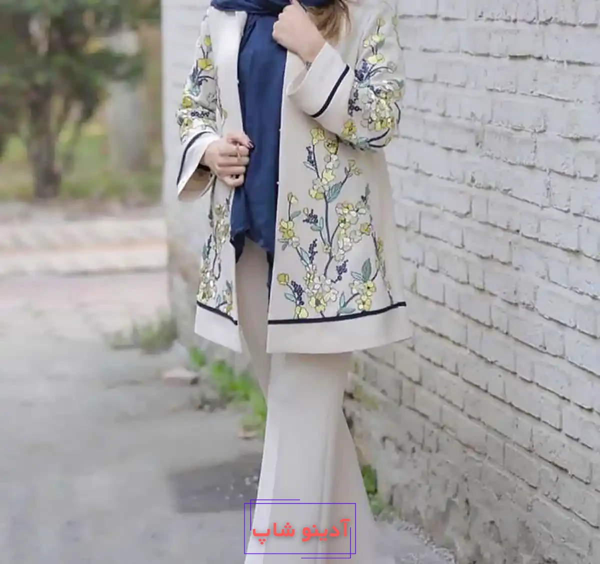 مانتو گلدار شیک زنانه