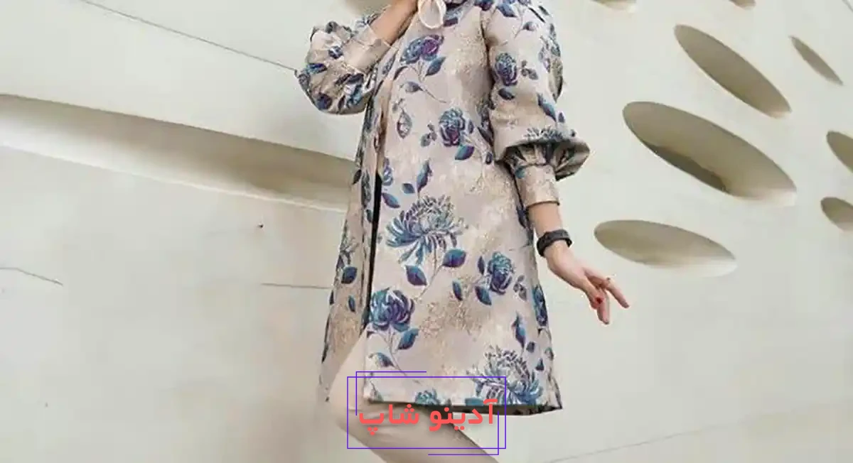 مانتو گلدار شیک زنانه