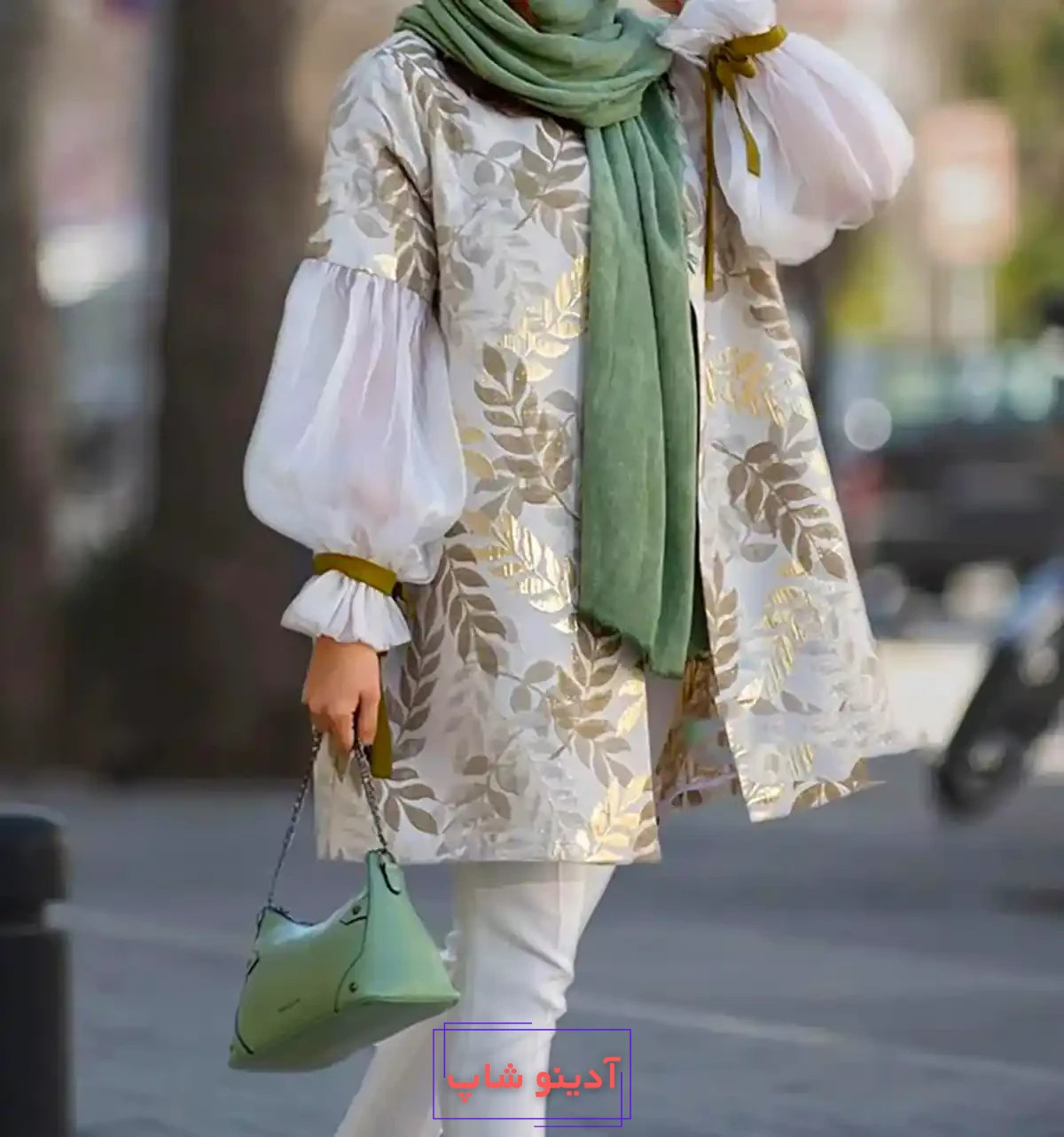 مانتو گلدار شیک زنانه