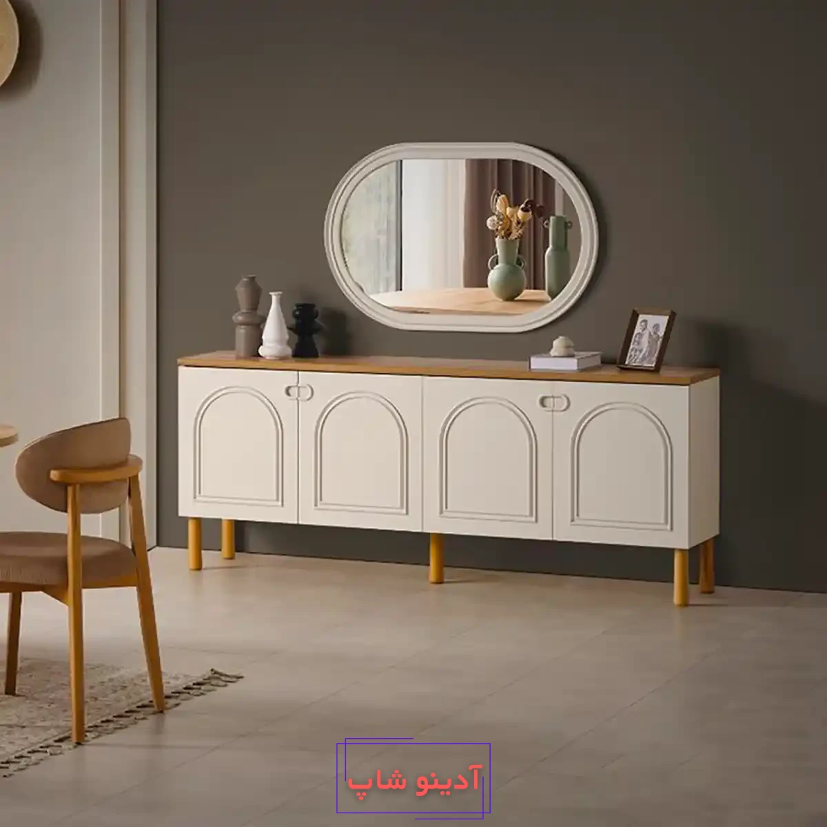 میز کنسول و آینه شیک