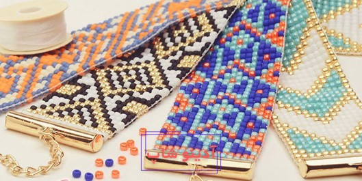 طرز استفاده از دستگاه منجوق بافی